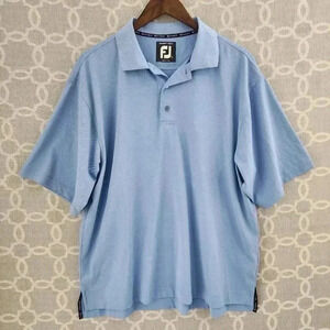 Footjoy Polo Golf Shirt Men's L blue